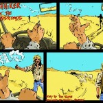 hitchhiking travel comic
