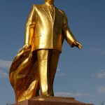 Niyazov, president dictator of Turmenistan