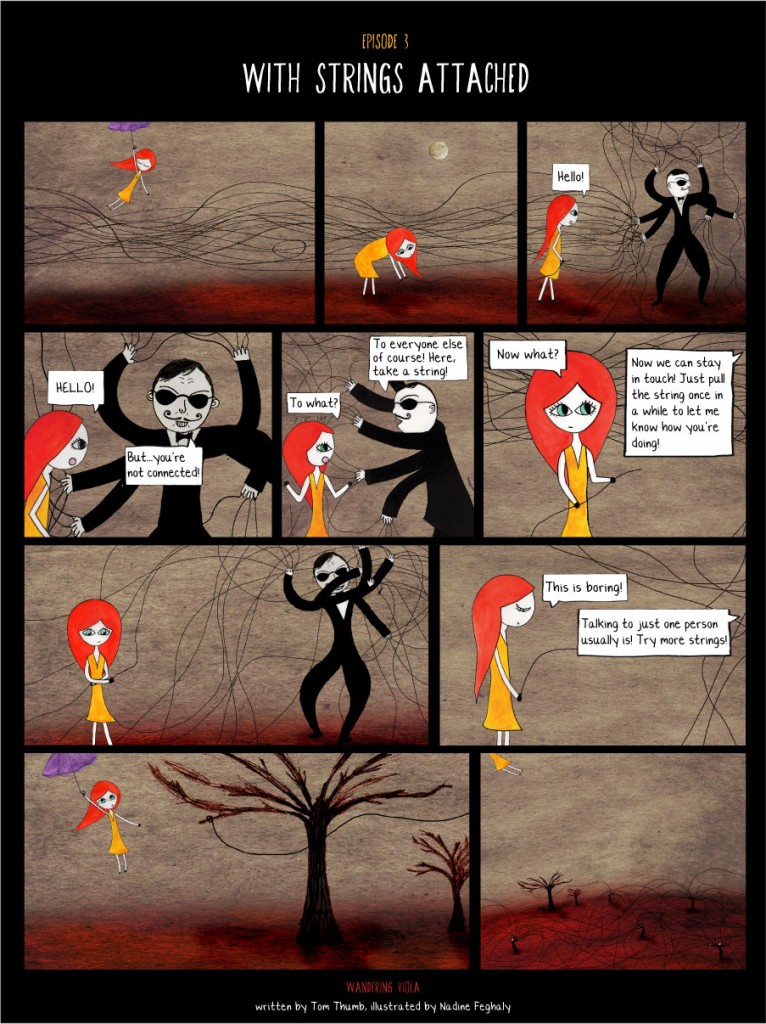 withstringsattached a social media webcomic